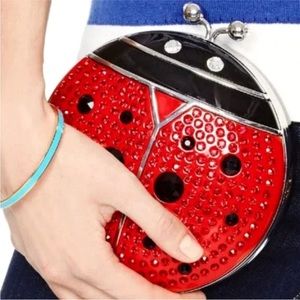 Kate Spade Spring Forward Crystal LadyBug Purse